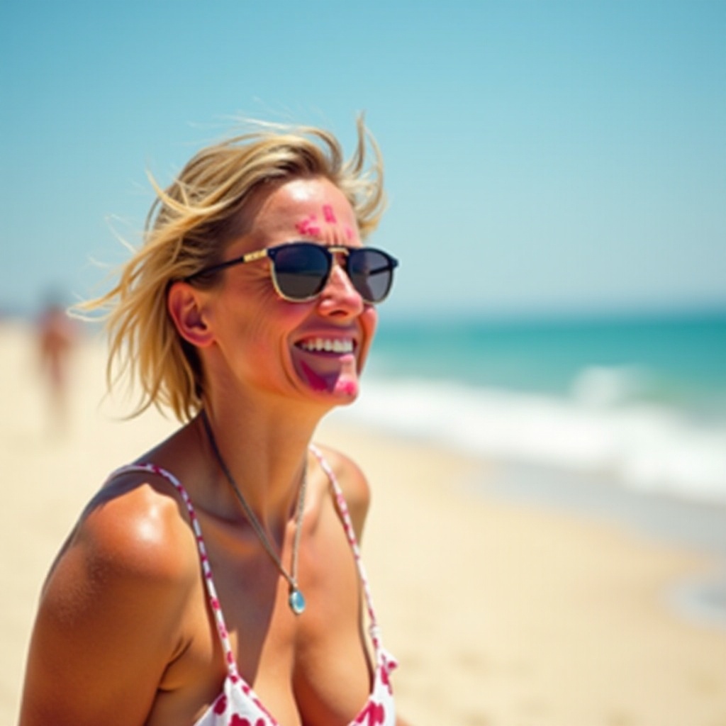 what does sun poisoning feel like