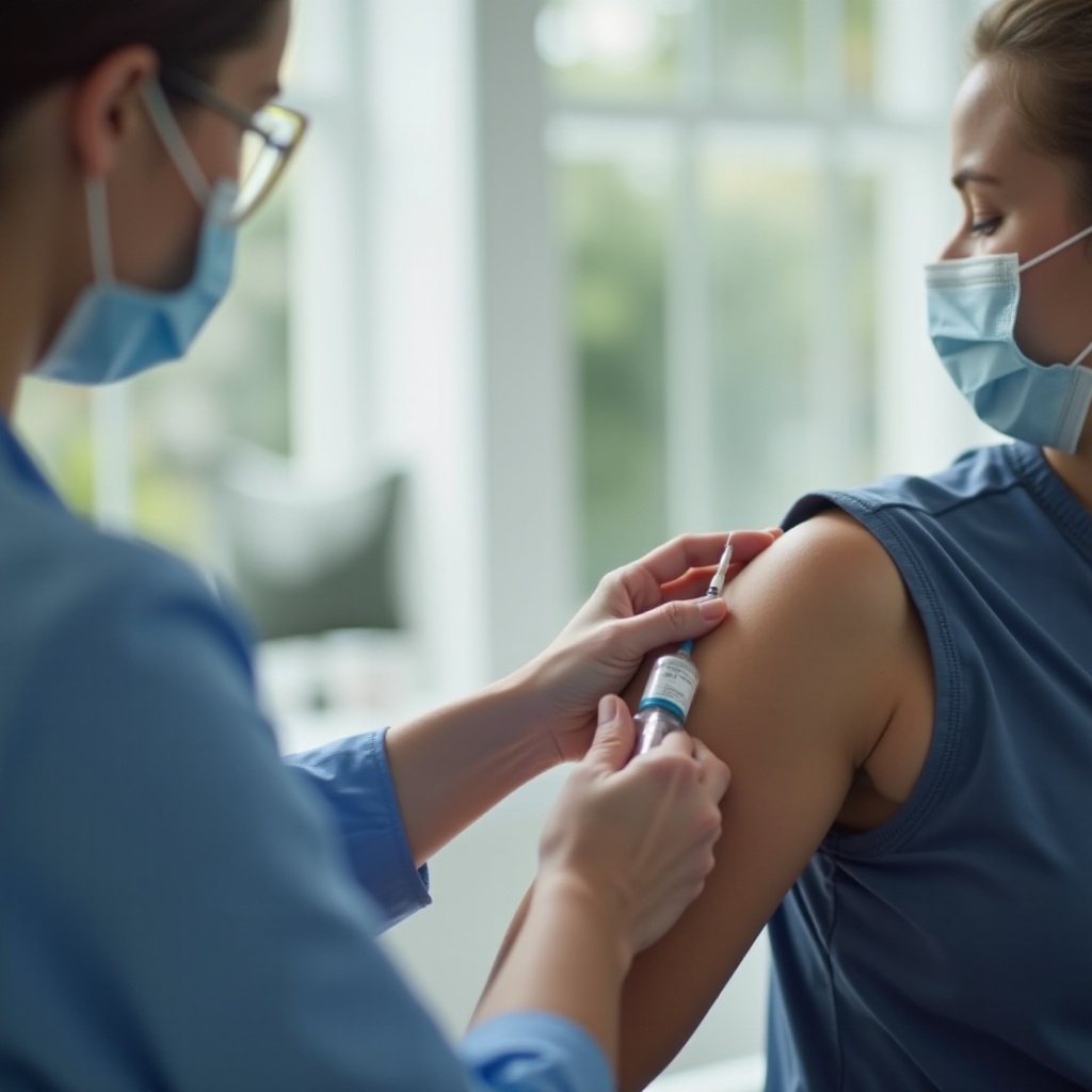 why do vaccines make your arm sore