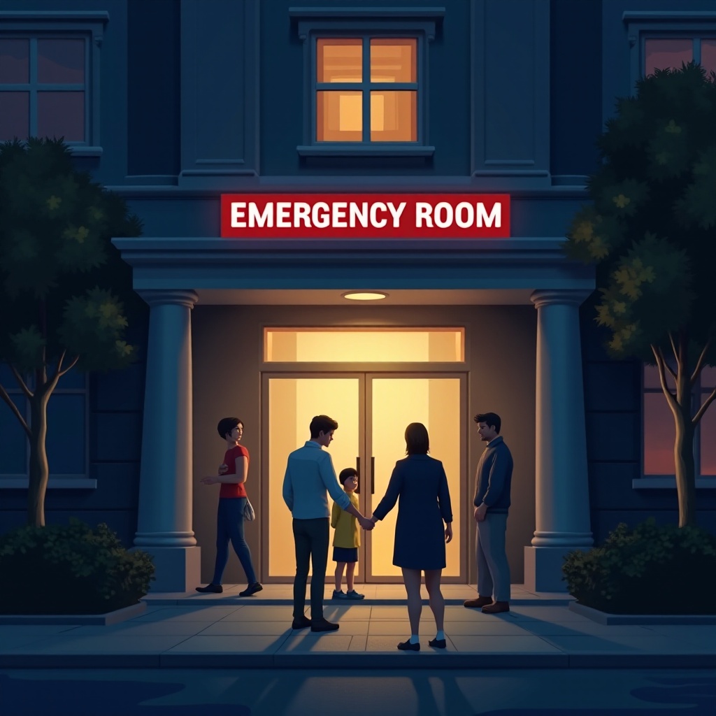 what temperature should you go to the hospital